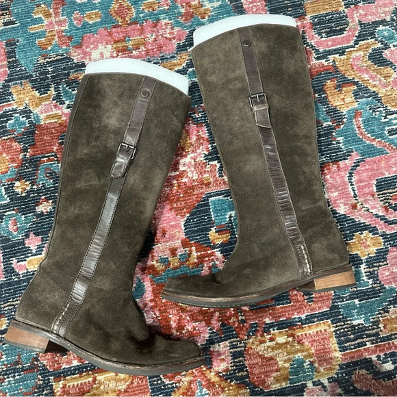 bussola Shoes - Bussola Sevilla Brown Tall Riding Boots Size 37